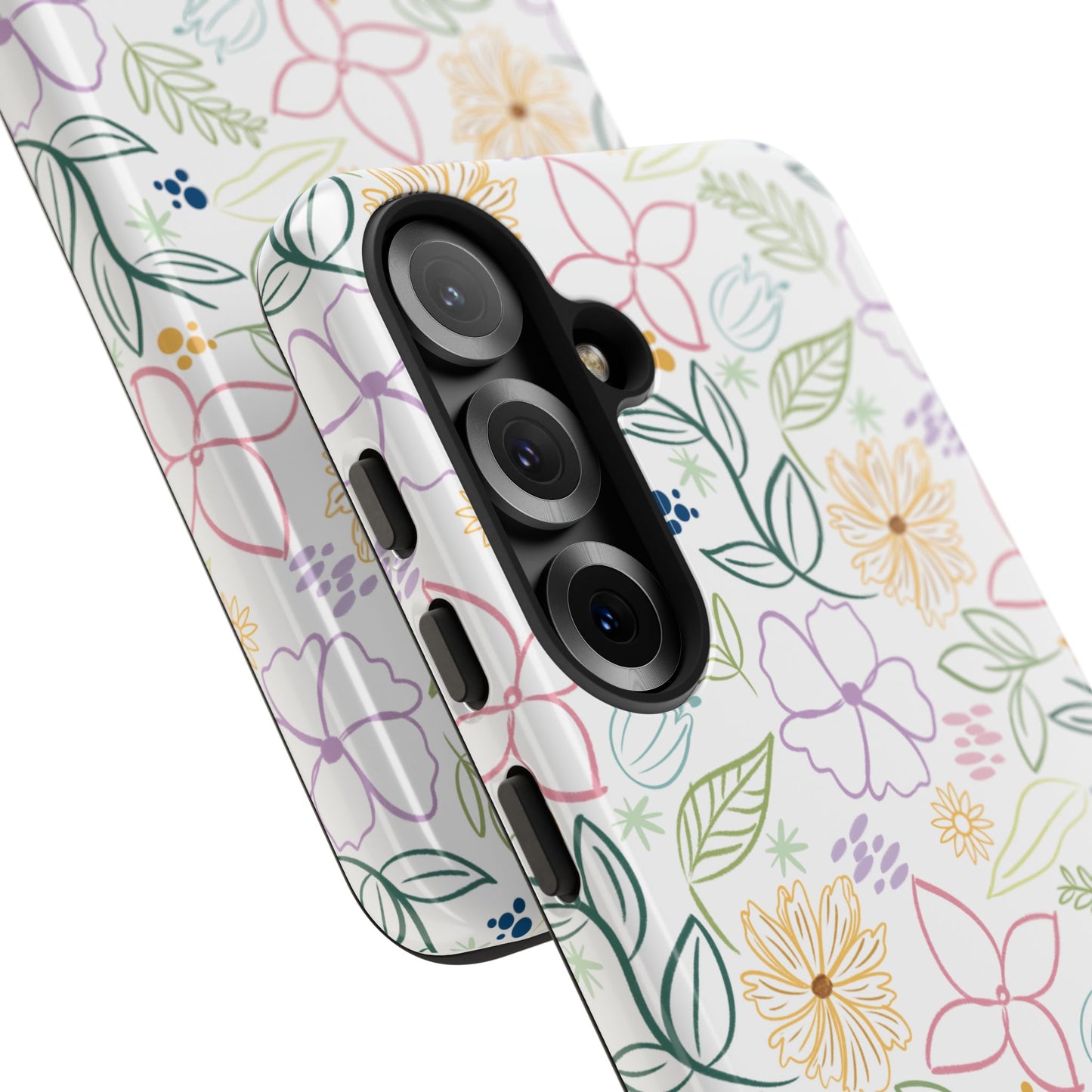 Pastel Floral Pattern Tough Case | Phone Protection, Spring Flowers