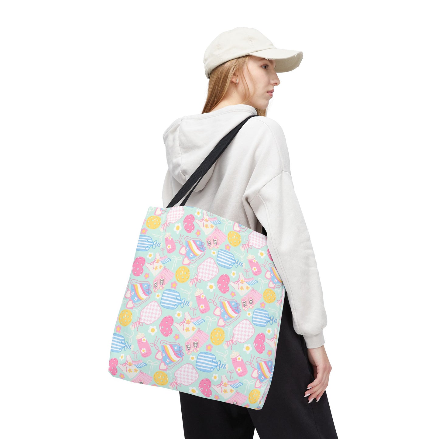 Cute Mint Pickleball Tote Bag — Pickleball Player Beach & Gear Tote