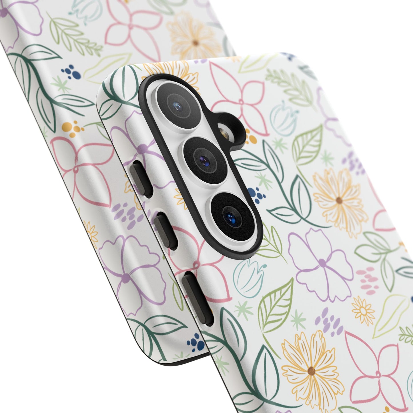 Pastel Floral Pattern Tough Case | Phone Protection, Spring Flowers