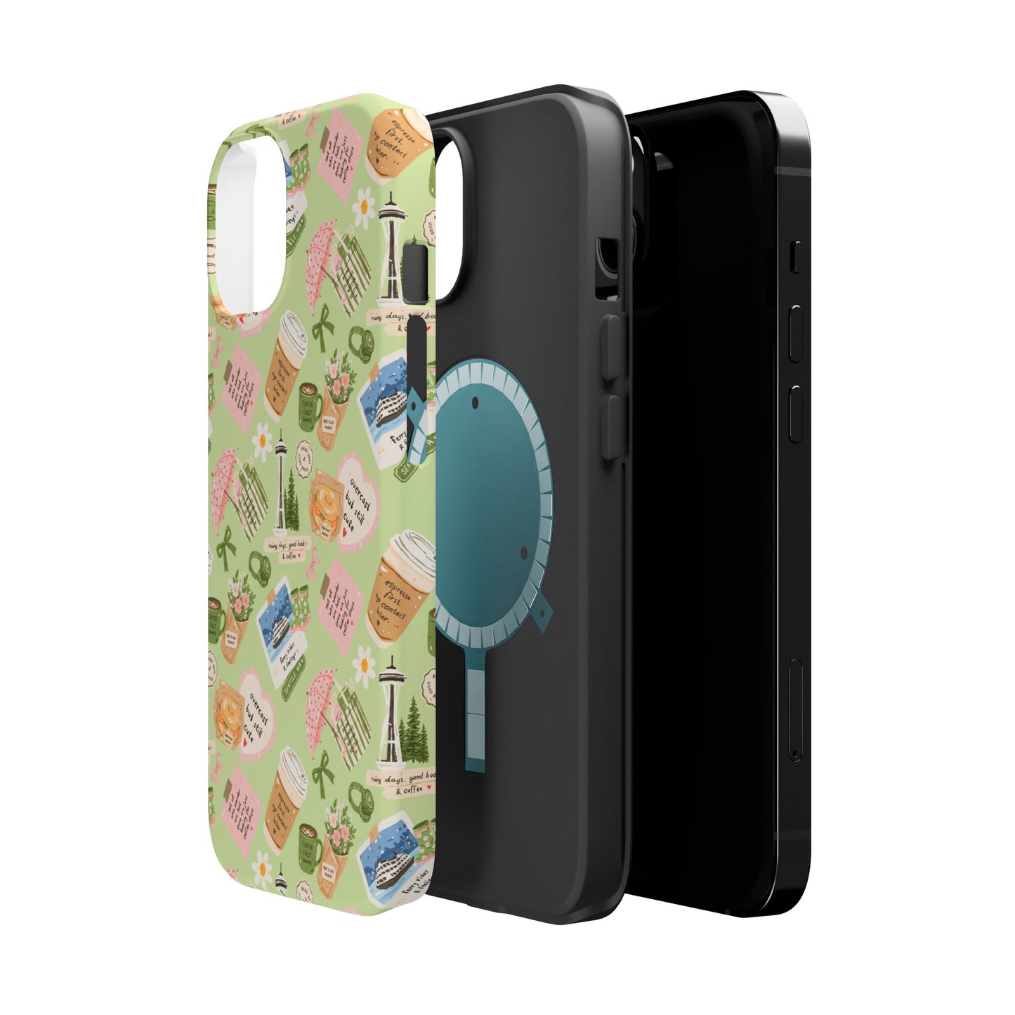 Seattle Coffee MagSafe phone case | Magnetic Impact-Resistant Case