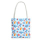 Patriotic Summer Icons tote bag | 4th of July fireworks, popsicles, cupcakes