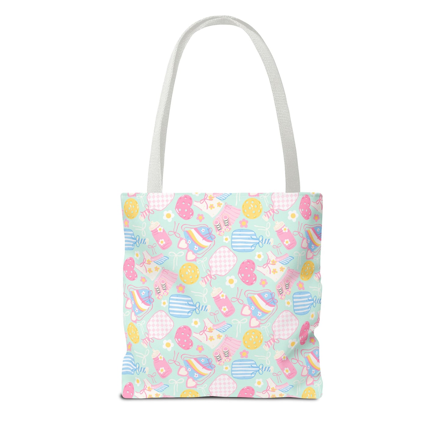 Cute Mint Pickleball Tote Bag — Pickleball Player Beach & Gear Tote