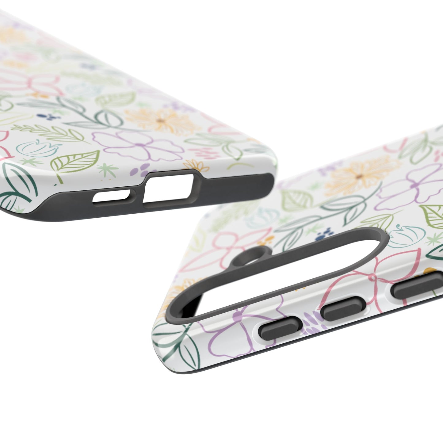 Pastel Floral Pattern Tough Case | Phone Protection, Spring Flowers