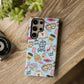 Where You Lead Pattern phone case | Cozy books coffee Stars Hollow Inspired
