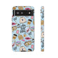 Where You Lead Pattern phone case | Cozy books coffee Stars Hollow Inspired