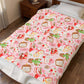 Cowboy Romance Book Velveteen Plush Blanket