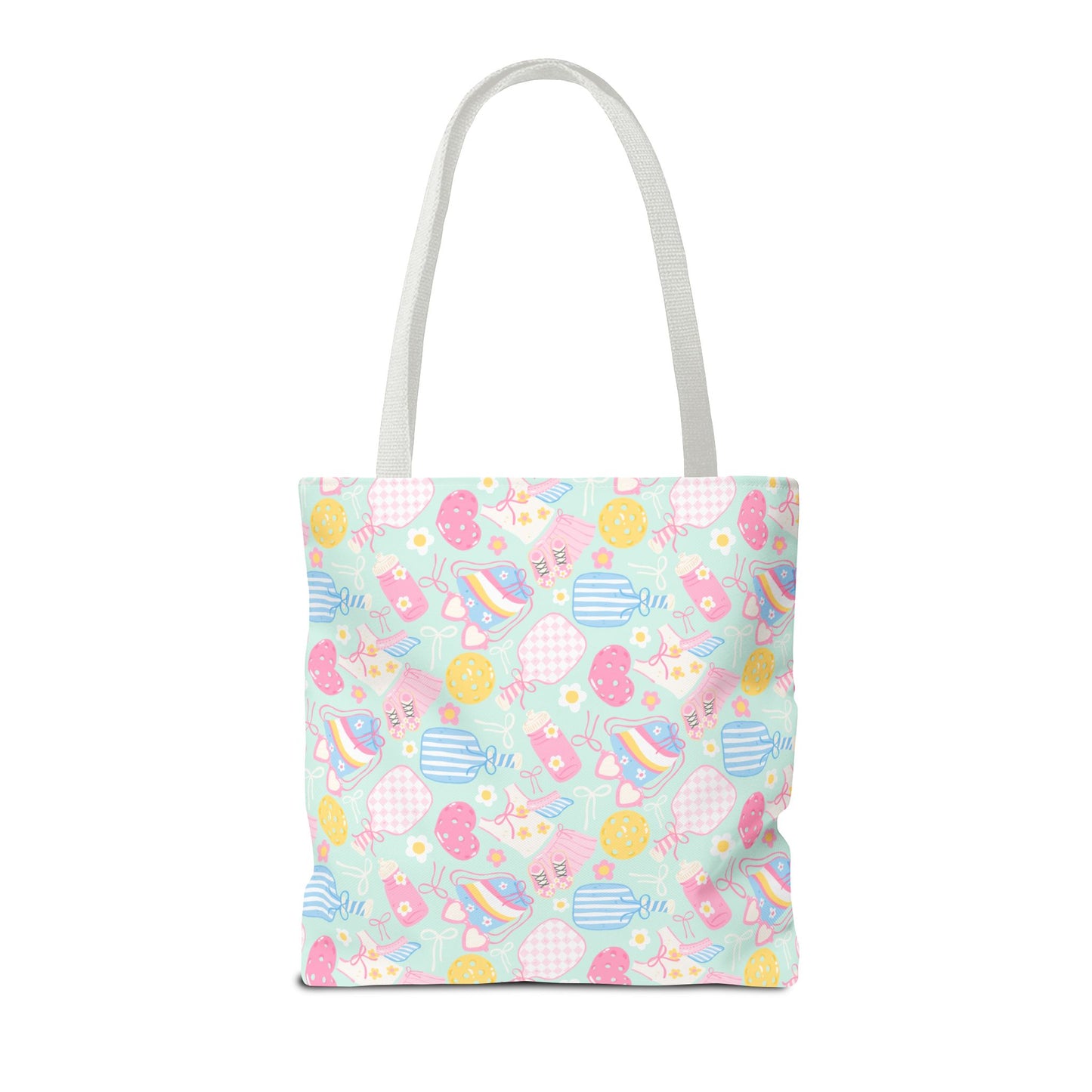 Cute Mint Pickleball Tote Bag — Pickleball Player Beach & Gear Tote