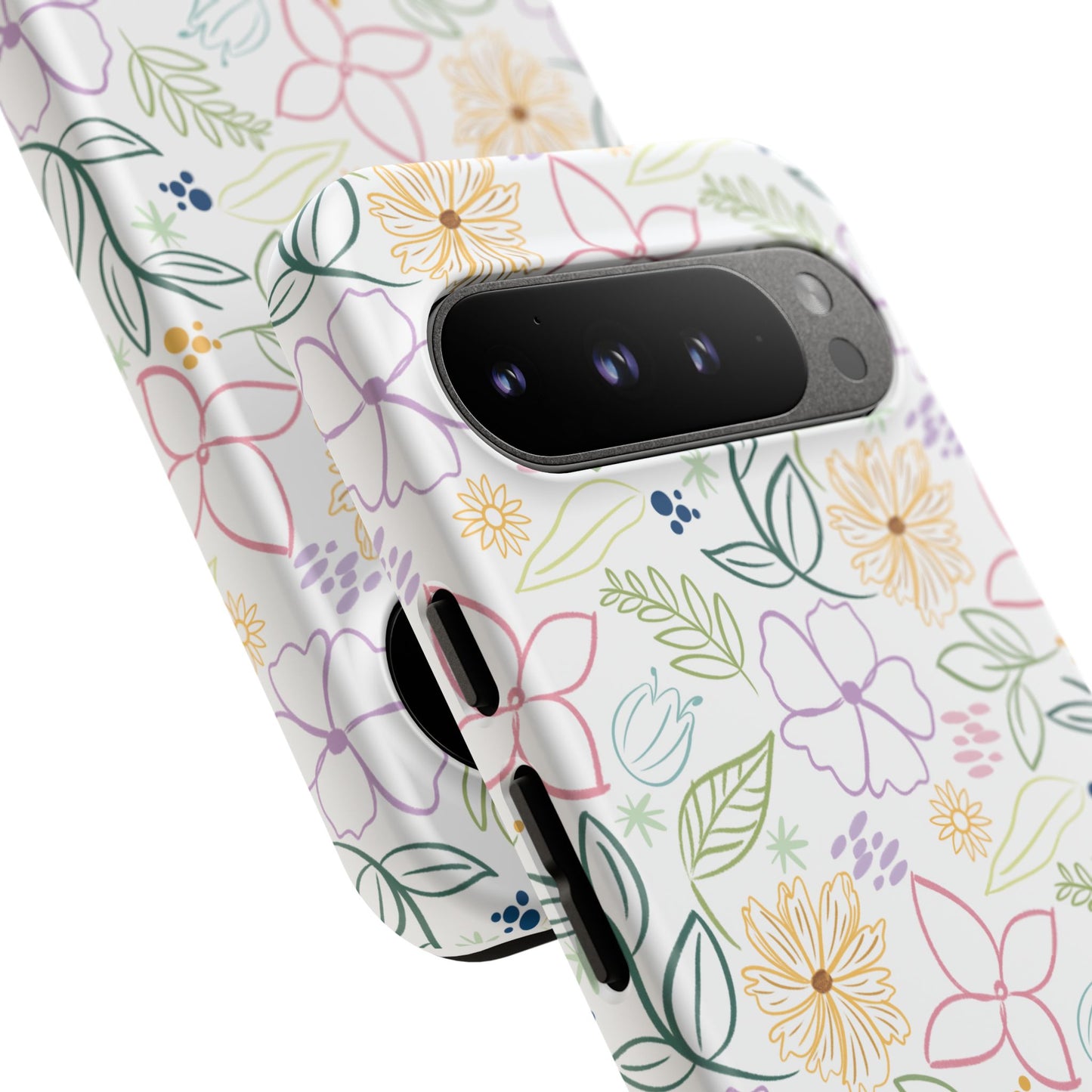 Pastel Floral Pattern Tough Case | Phone Protection, Spring Flowers