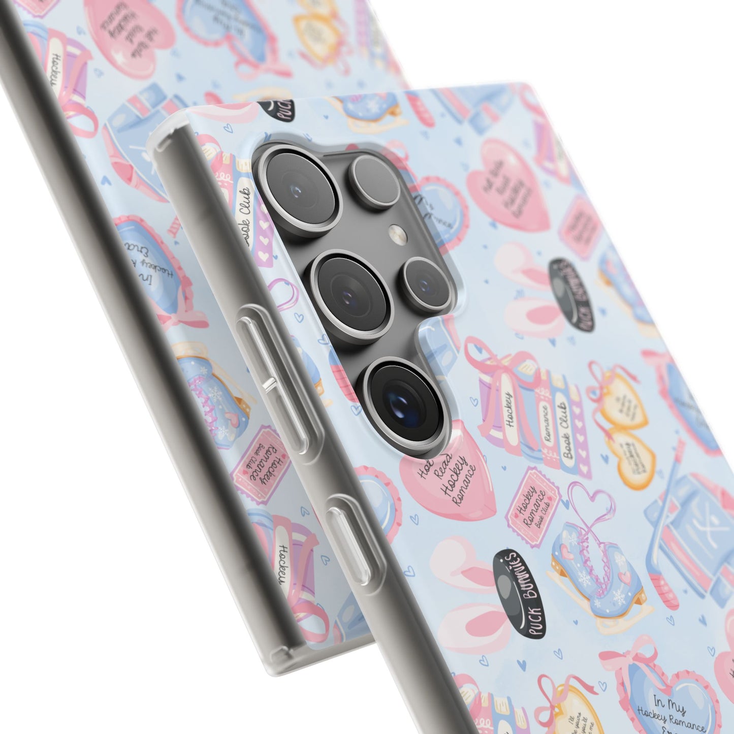 Hockey Romance Book Cute Girly Cases | Phone Case, Soft Protective Sleeve