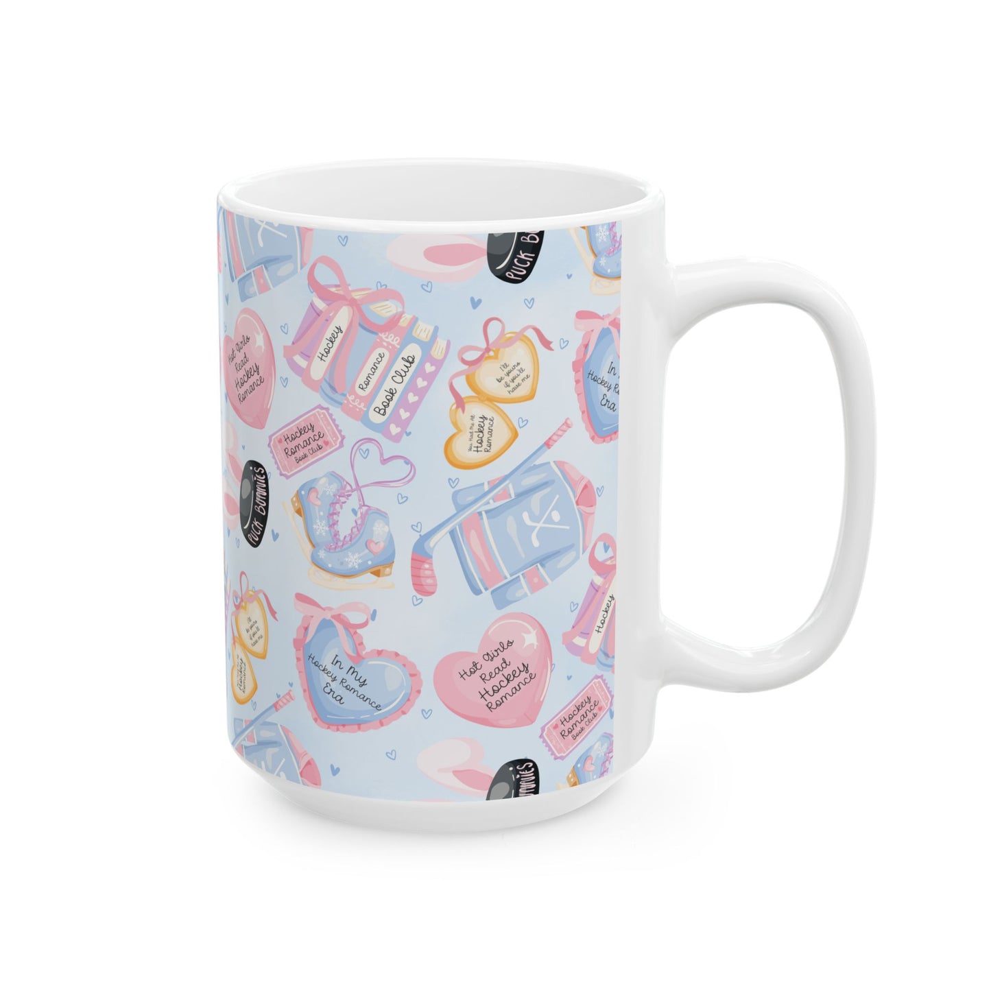 Hockey Romance Book Mug | Ceramic Mug 11oz 15oz