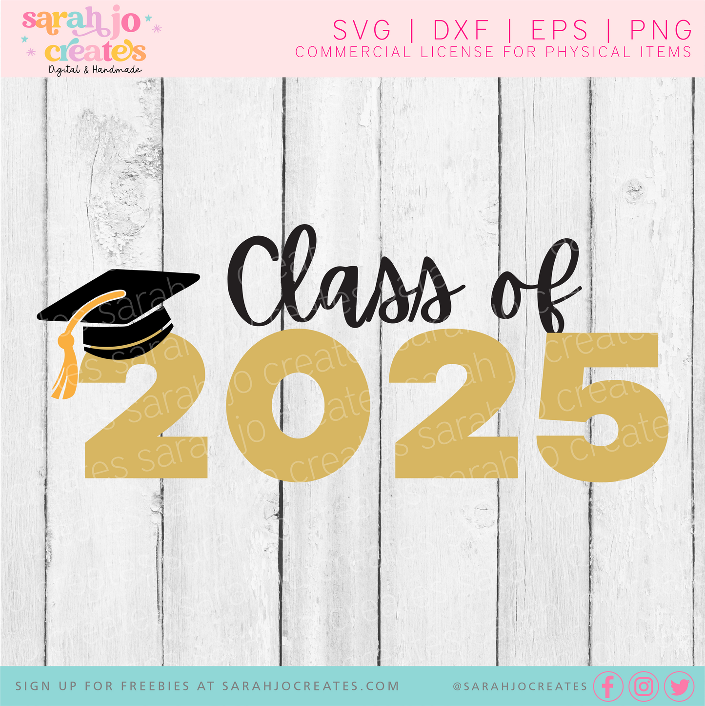 Class of 2025 SVG