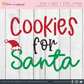 Cookies For Santa SVG