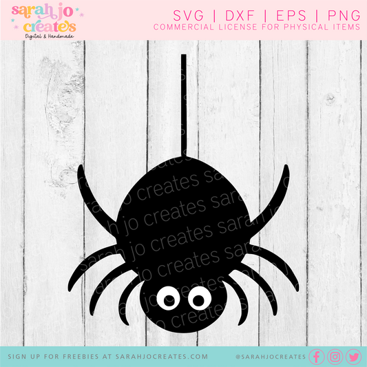 Cute Spider Svg