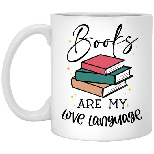 Books Are My Love Language Mug