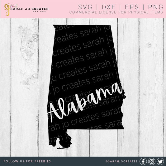 Alabama State SVG