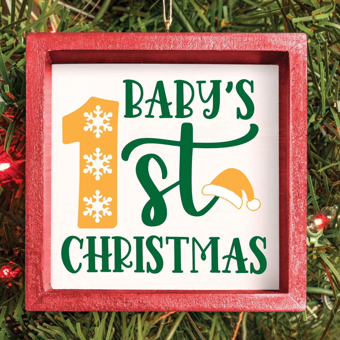 Baby's 1st Christmas SVG