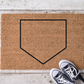 Baseball Home Plate Outline SVG