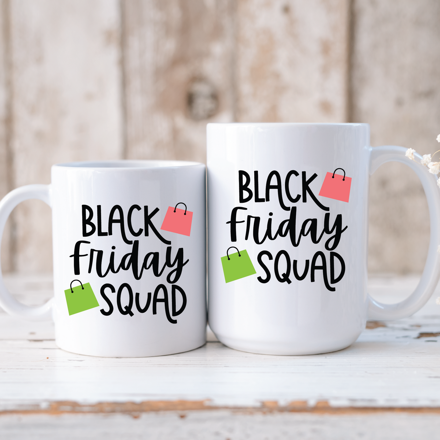 Black Friday Squad Mug