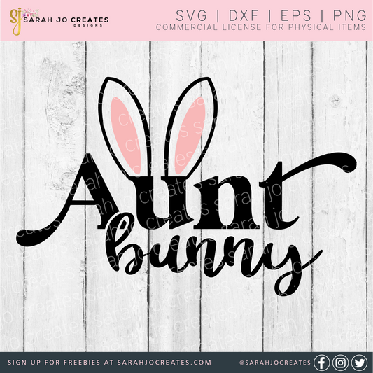 Aunt Bunny SVG