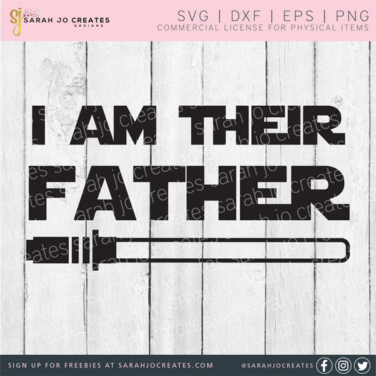 I Am Their Father SVG