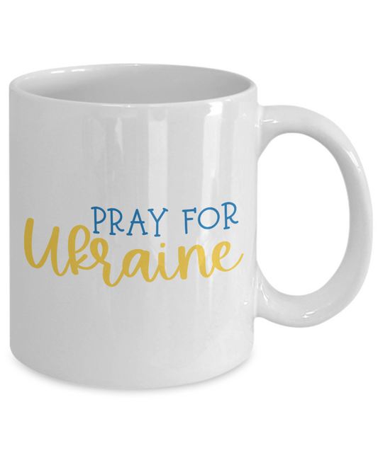 Pray For Ukraine Mug