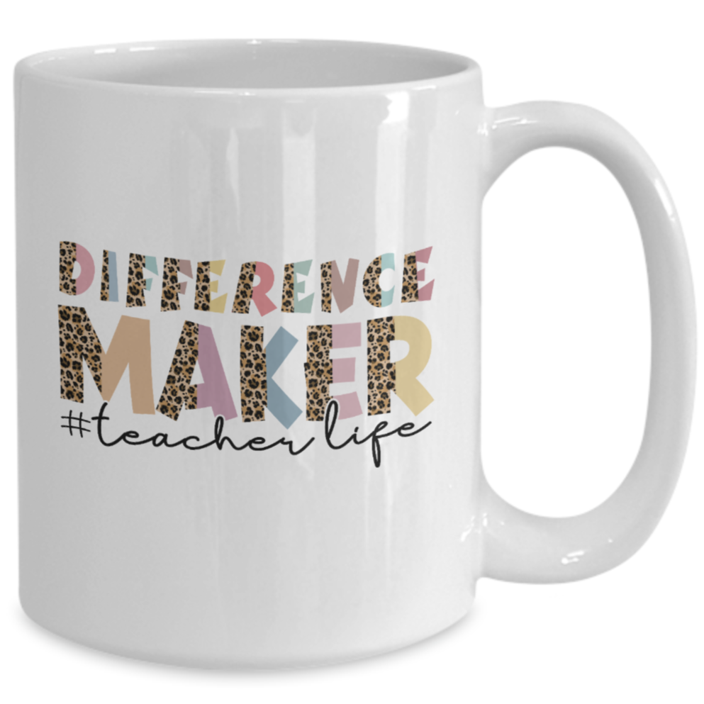 Difference Maker #teacherlife Mug