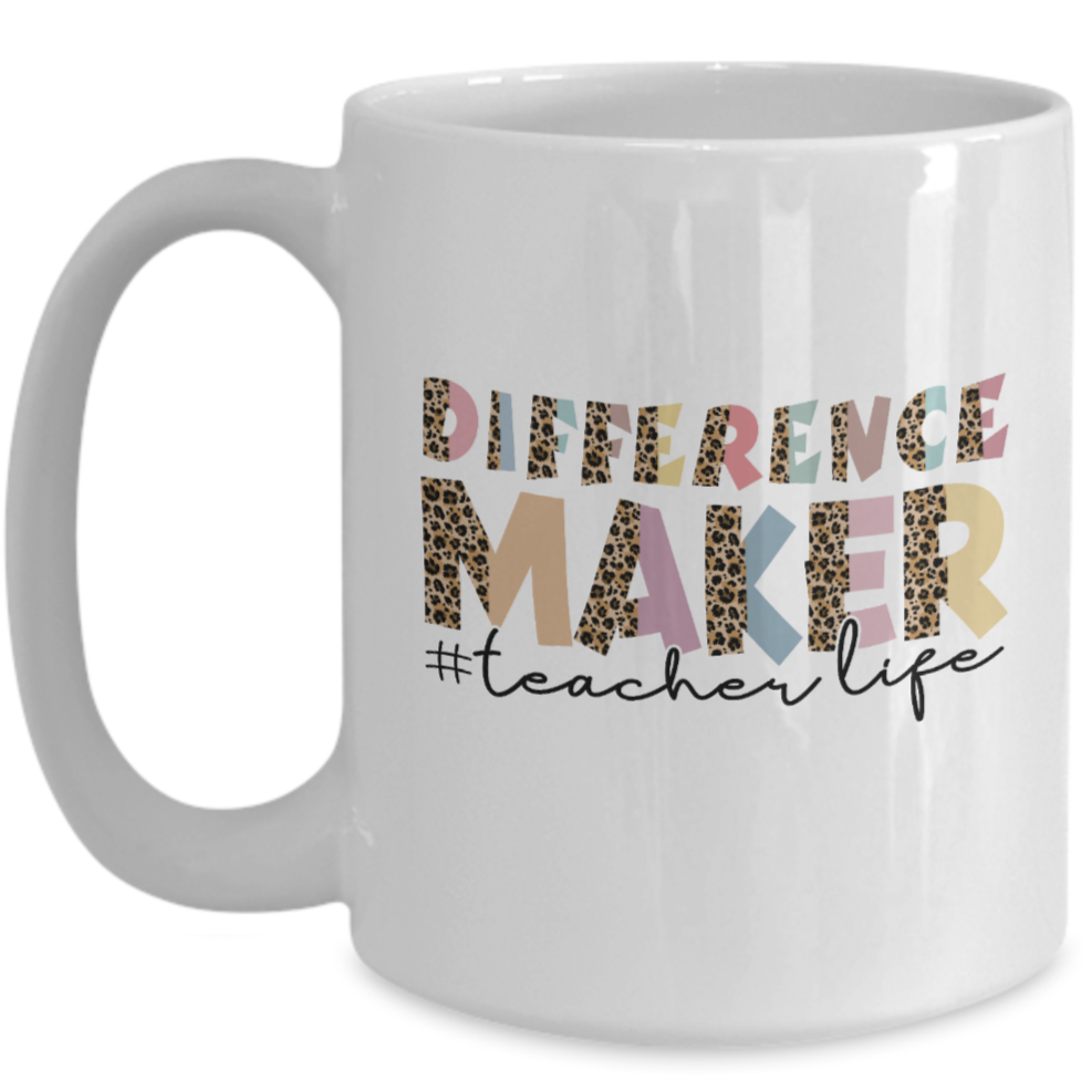 Difference Maker #teacherlife Mug