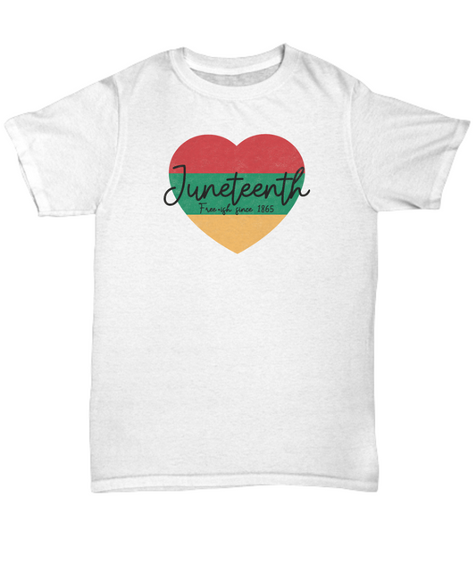 Juneteenth Heart T-Shirt