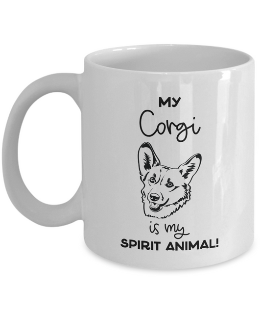 My Corgi Is My Spirit Animal Mug