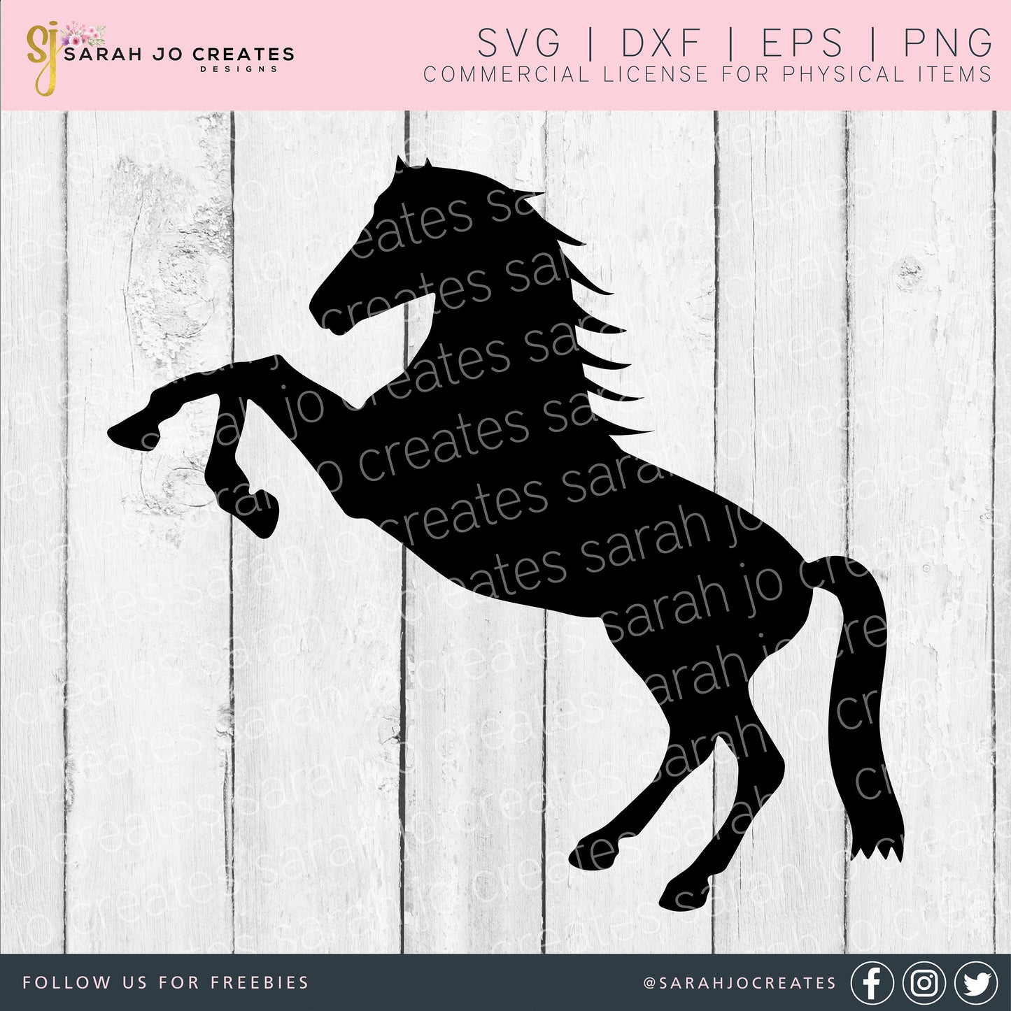 Horse Rearing SVG