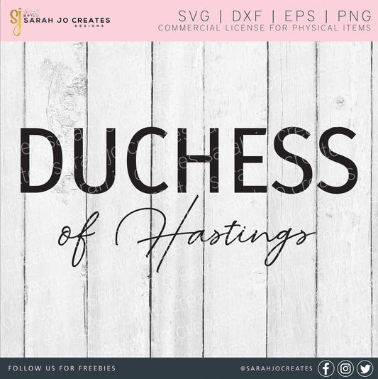 Duchess of Hastings SVG