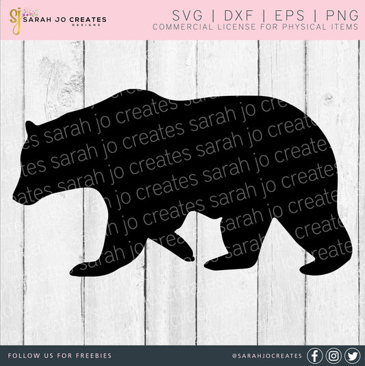 Bear SVG - Animal SVG