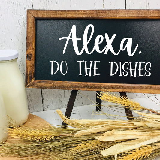 Alexa Do The Dishes SVG