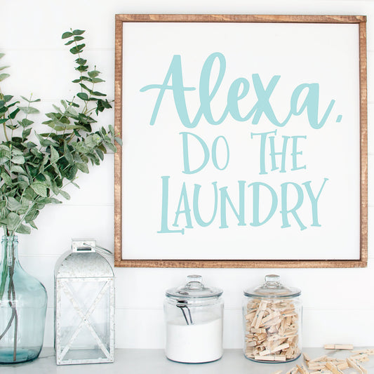 Alexa Do The Laundry SVG