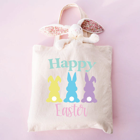 Happy Easter Bunnies SVG