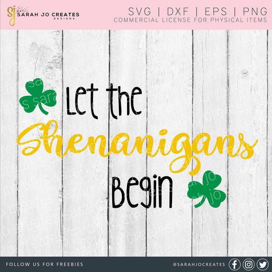 Let The Shenanigans Begin SVG