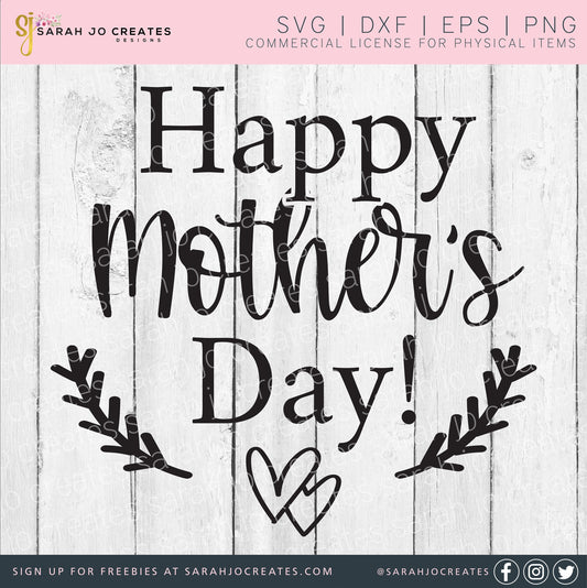 Happy Mother's Day SVG