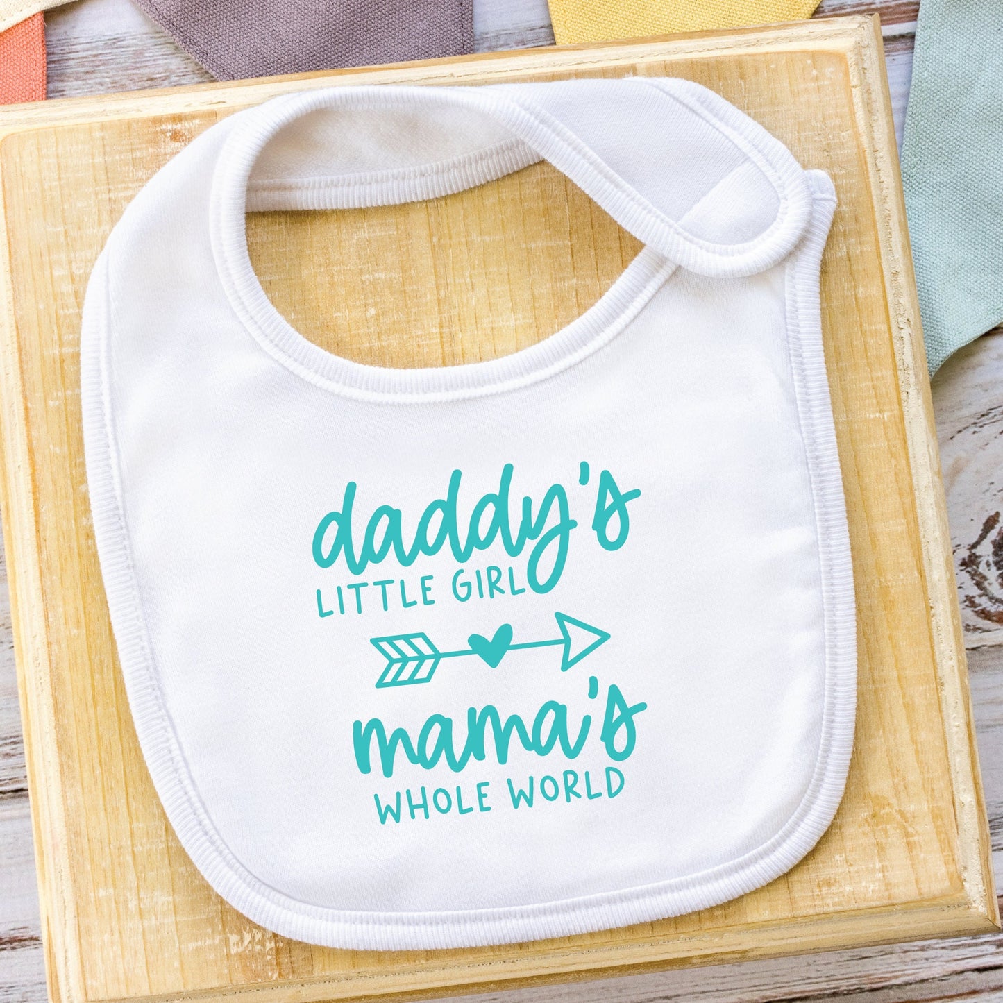 Daddy's Little Girl Mama's Whole World SVG