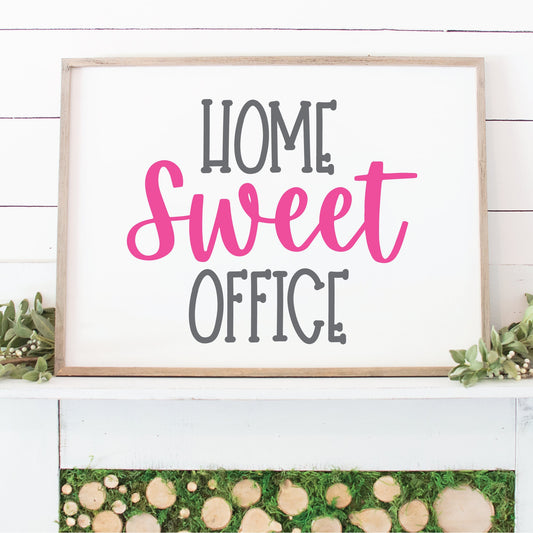 Home Sweet Office SVG