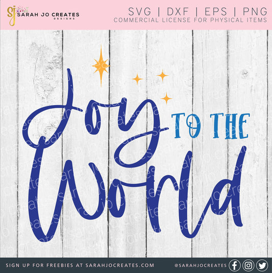 Joy To The World SVG