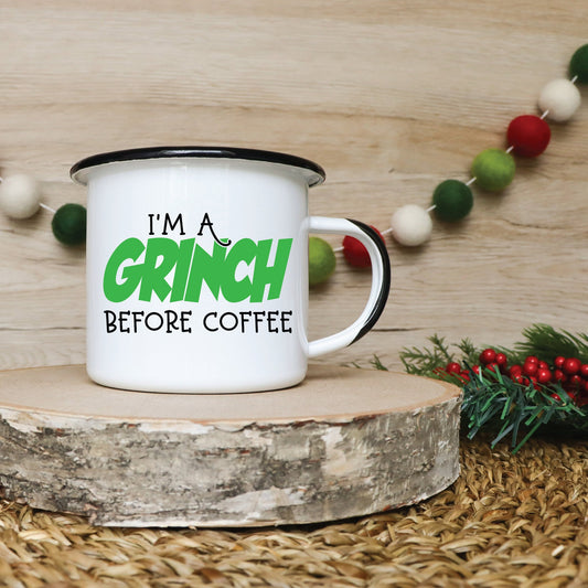 I'm A Grinch Before Coffee SVG