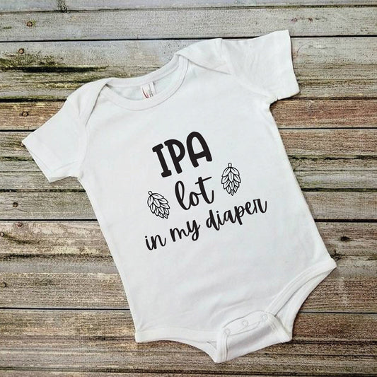 IPA Lot In My Diaper SVG - Baby SVG