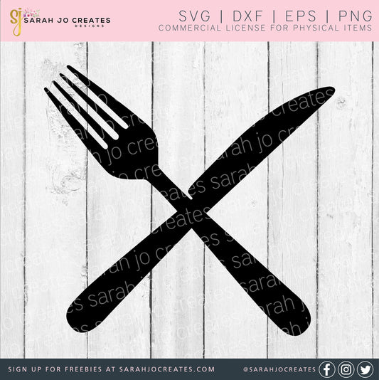 Knife and Fork SVG