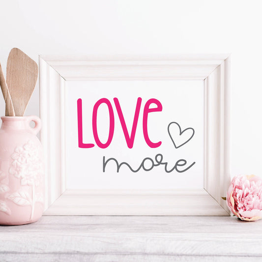 Love More SVG