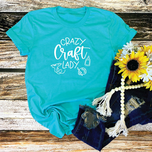 Crazy Craft Lady SVG