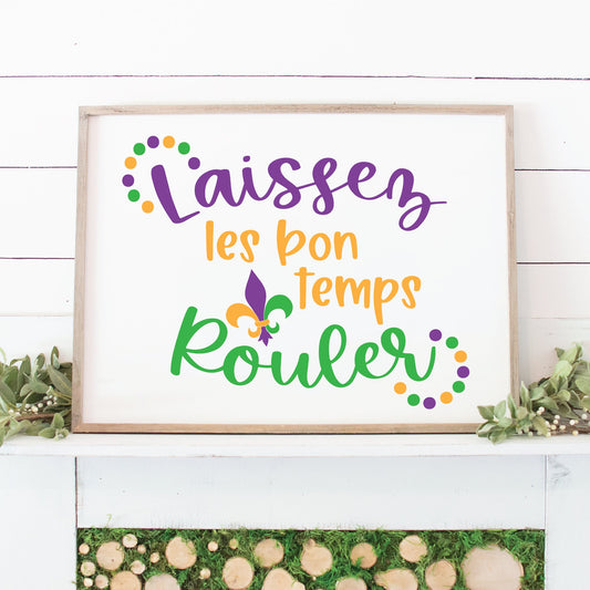 Laissez Les Bon Temps Rouler SVG