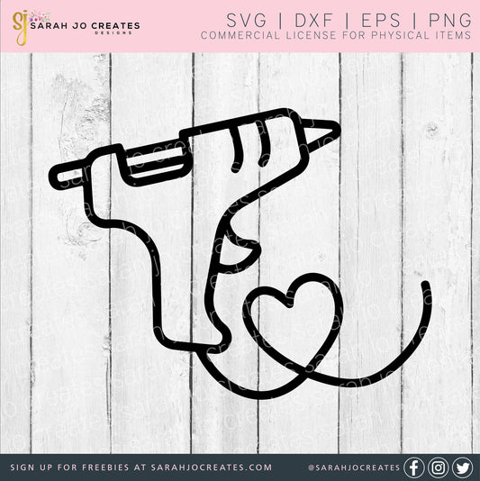 Glue Gun SVG