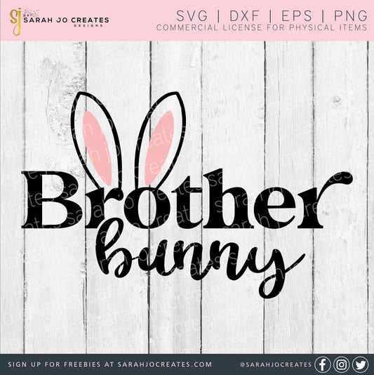 Brother Bunny SVG