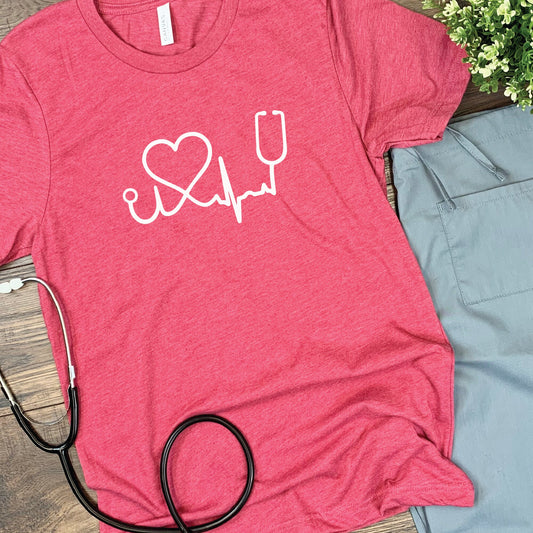 Heartbeat Stethoscope Svg