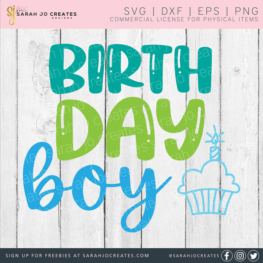 Birthday Boy SVG